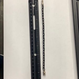 John Hardy Black Stainless Steel link bracelet
